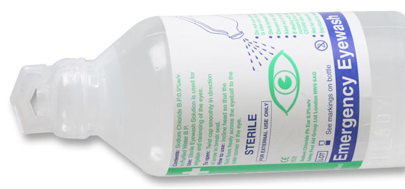 E403 EYEWASH, STERILE, BOTTLE, 250ML SAFETY FIRST AID GROUP