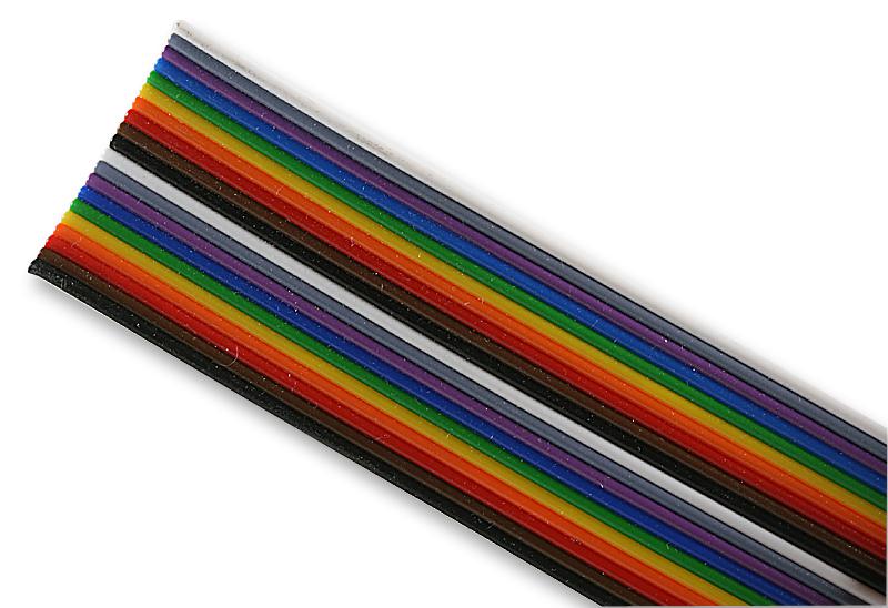 PP001504 RIBBON CABLE, 10CORE, 24AWG, 300V, 50M PRO POWER