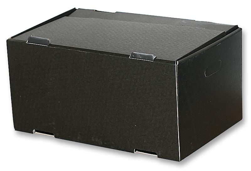 5000-432 TRAY, STACKABLE, CONDUCTIVE CORSTAT CONTAINERS