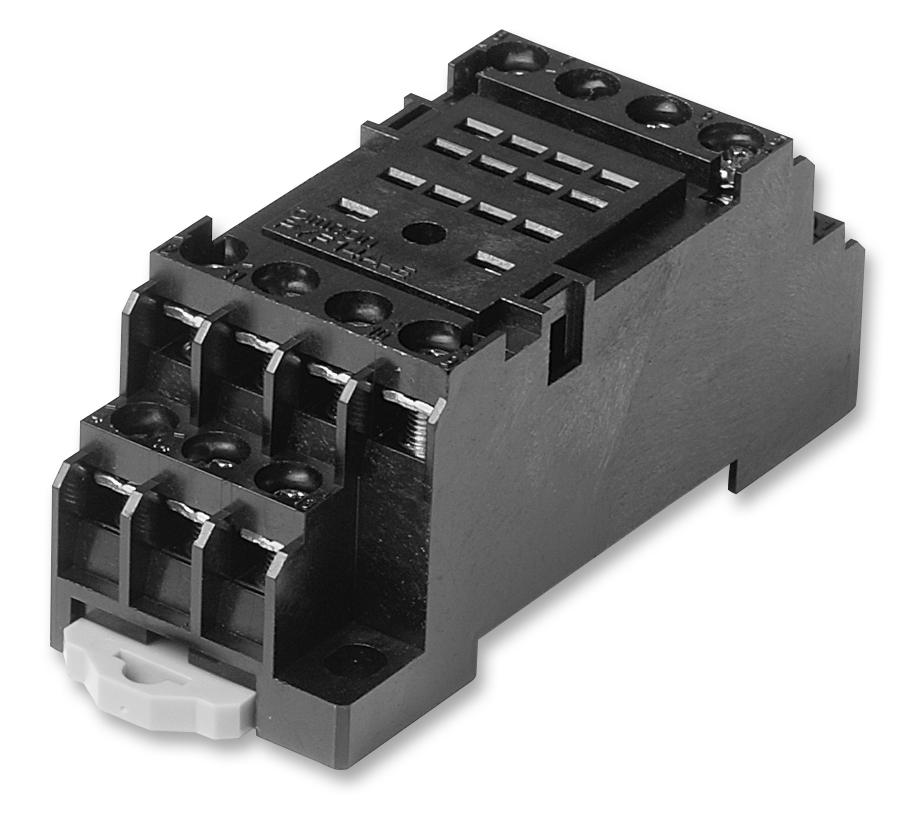 PYF14ESNB RELAY SOCKET, FRONT MNT, 4 POLE, 12A OMRON
