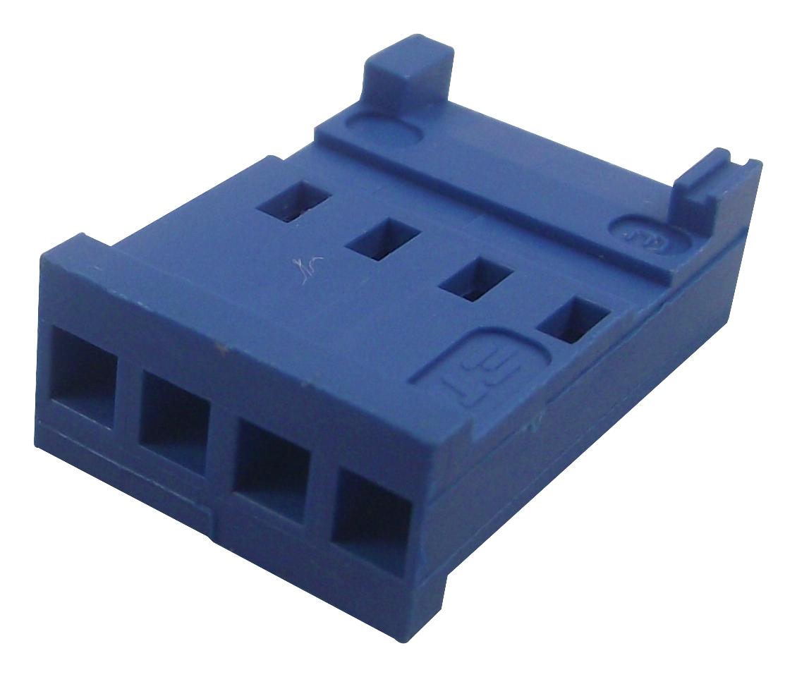 281838-4 HOUSING, CRIMP, RECEPTACLE, 2.54MM, 4WAY AMP - TE CONNECTIVITY