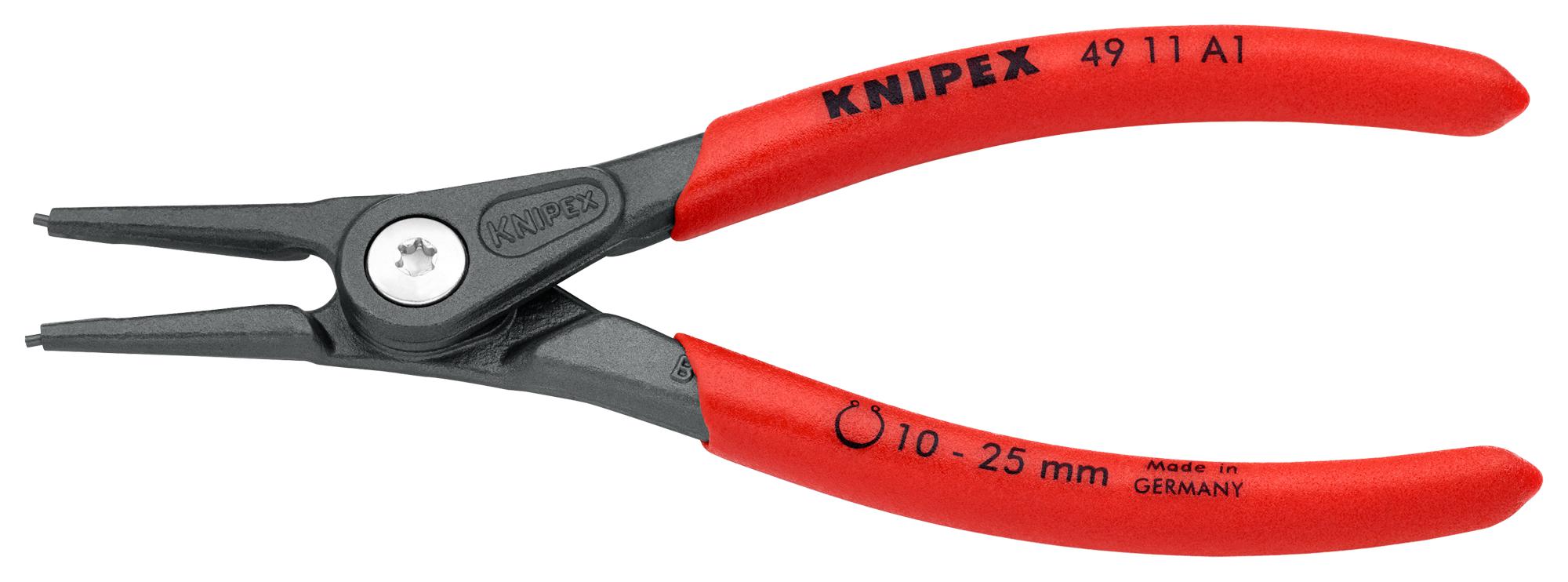 49 11 A1 CIRCLIP PLIER, EXT, STRAIGHT KNIPEX