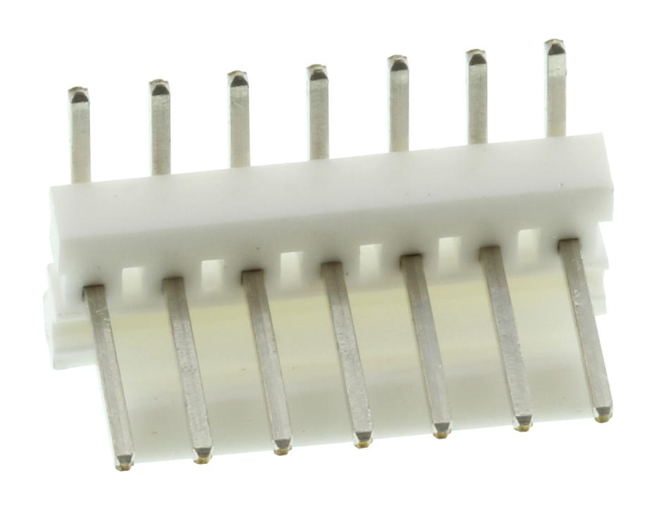 640457-7 HEADER, RIGHT ANGLE, 0.1", 7WAY AMP - TE CONNECTIVITY