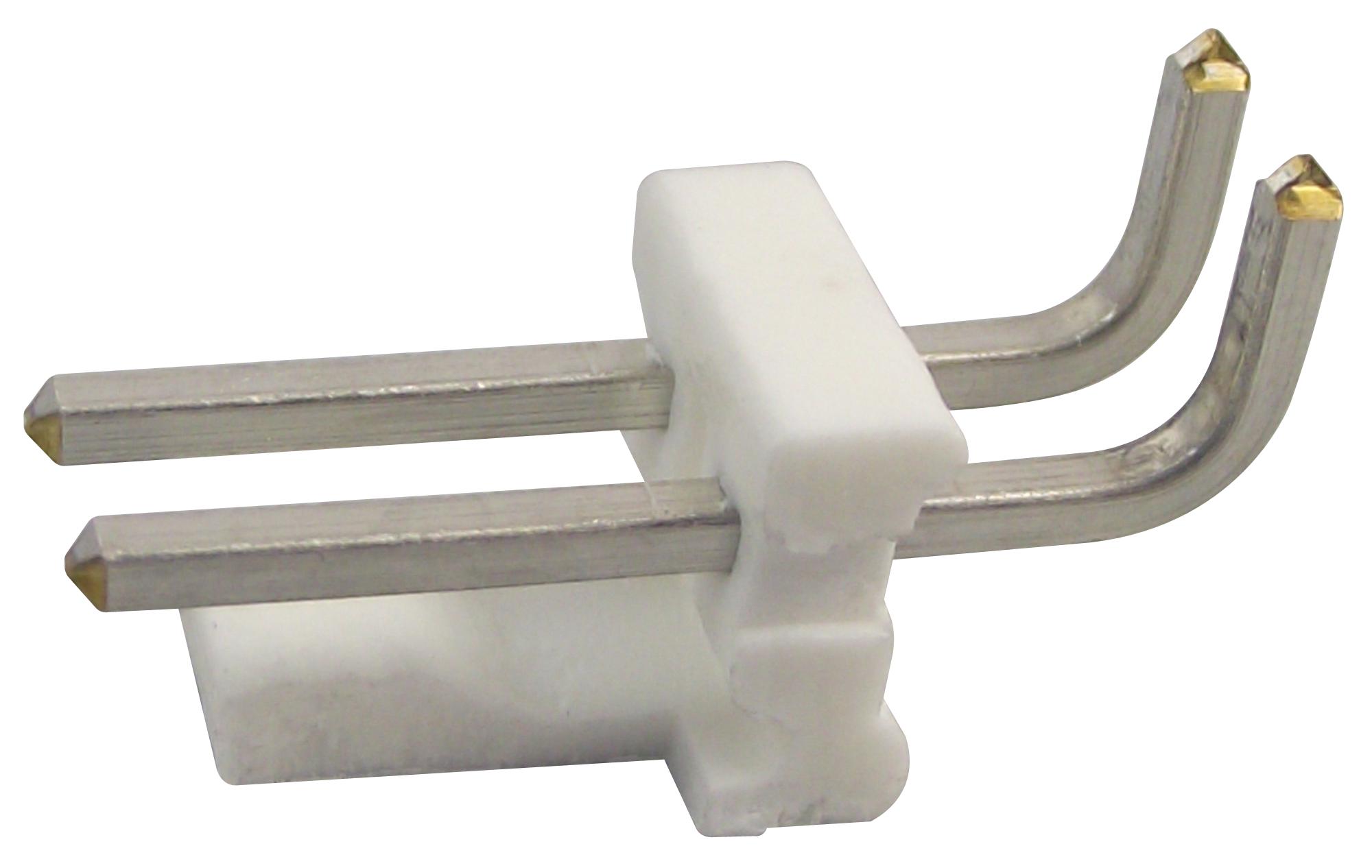 640389-2 HEADER, RIGHT ANGLE, 0.156", 2WAY AMP - TE CONNECTIVITY
