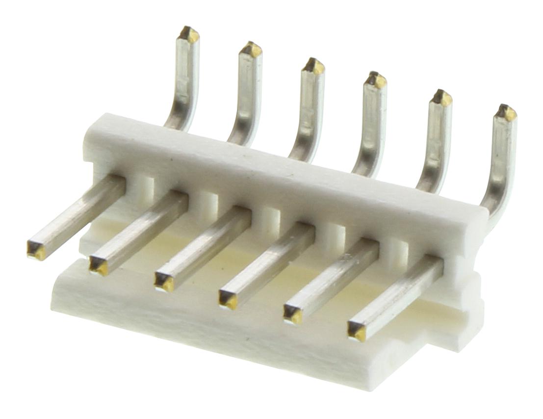 640389-6 HEADER, RIGHT ANGLE, 0.156", 6WAY AMP - TE CONNECTIVITY
