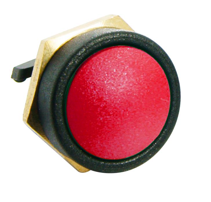 49-59122 SWITCH, ROUND, RED ITW SWITCHES