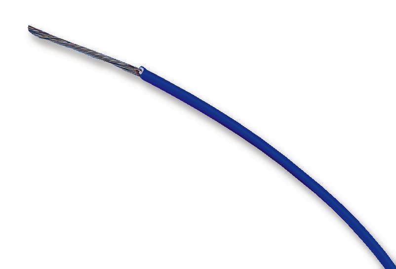 ALPHA WIRE Single Wire 782401 BL001 HOOK-UP WIRE, 0.2MM2, 305M, BLUE ALPHA WIRE 3249002 782401 BL001