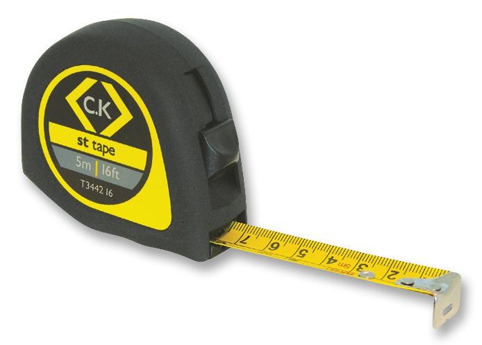 T3442 25 TAPE MEASURE, SOFTECH, 8M / 25FT CK TOOLS