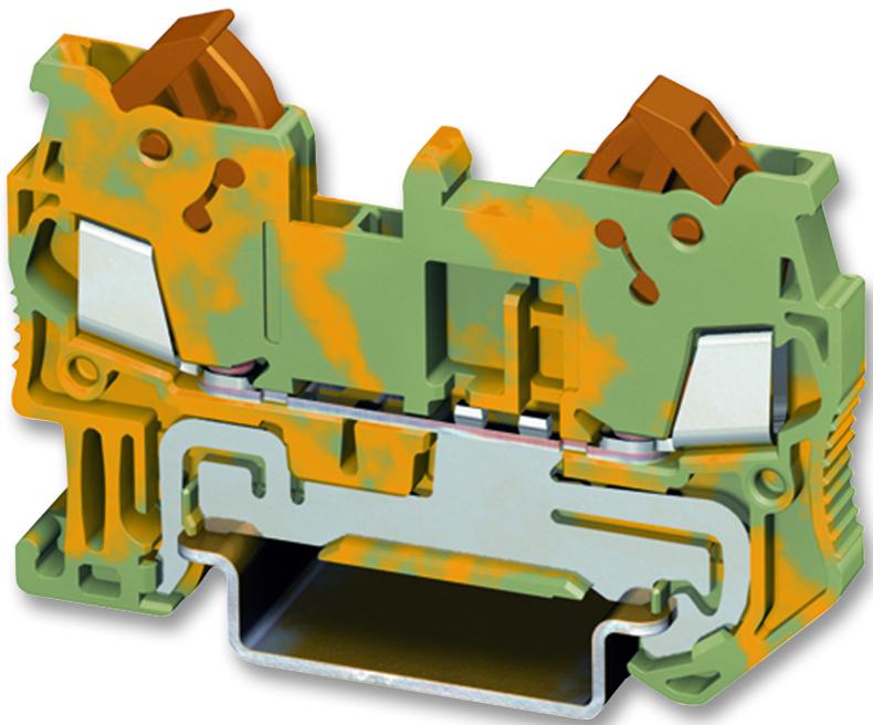 3205035 TERMINAL BLOCK, DIN RAIL, 2POS PHOENIX CONTACT