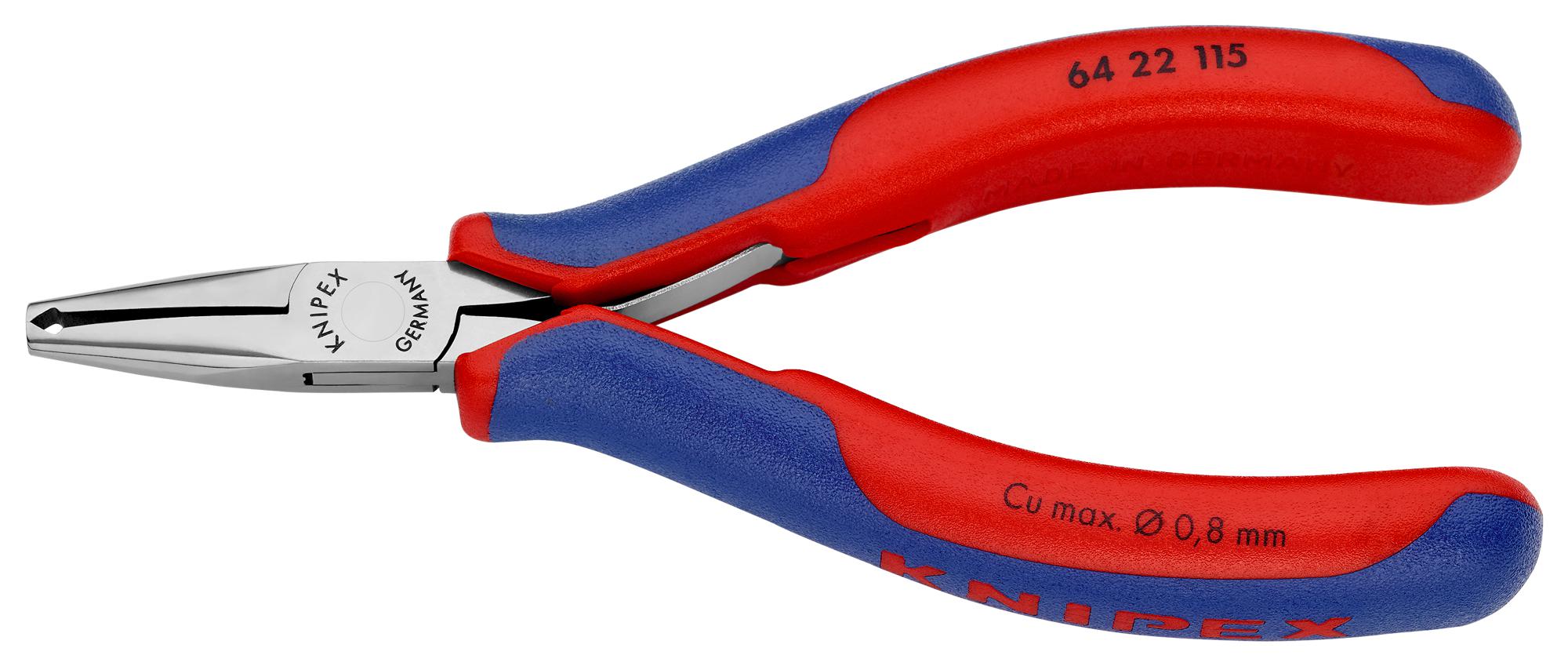 64 22 115 CUTTERS, OBLIQUE 115MM KNIPEX