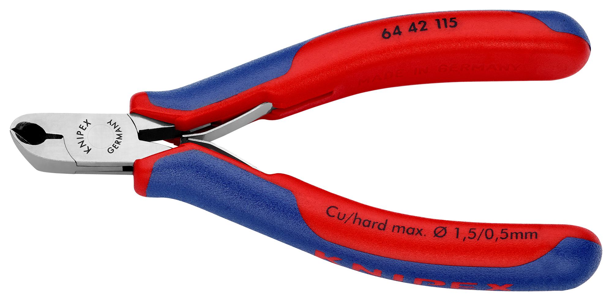 64 42 115 CUTTER, OBLIQUE, 115MM KNIPEX