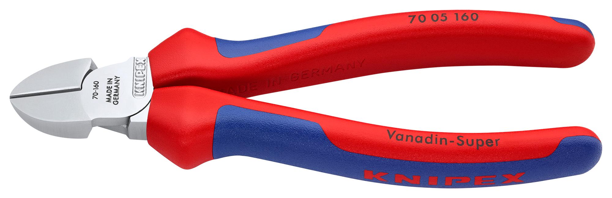70 05 160 CUTTER, SIDE, 160MM KNIPEX