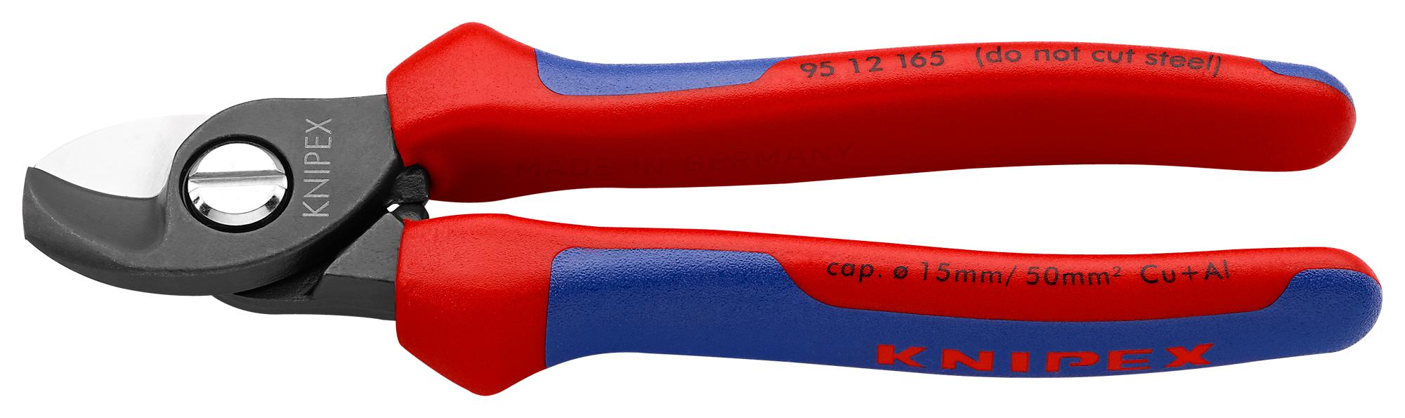 95 12 165 CUTTER, CABLE, 165MM KNIPEX