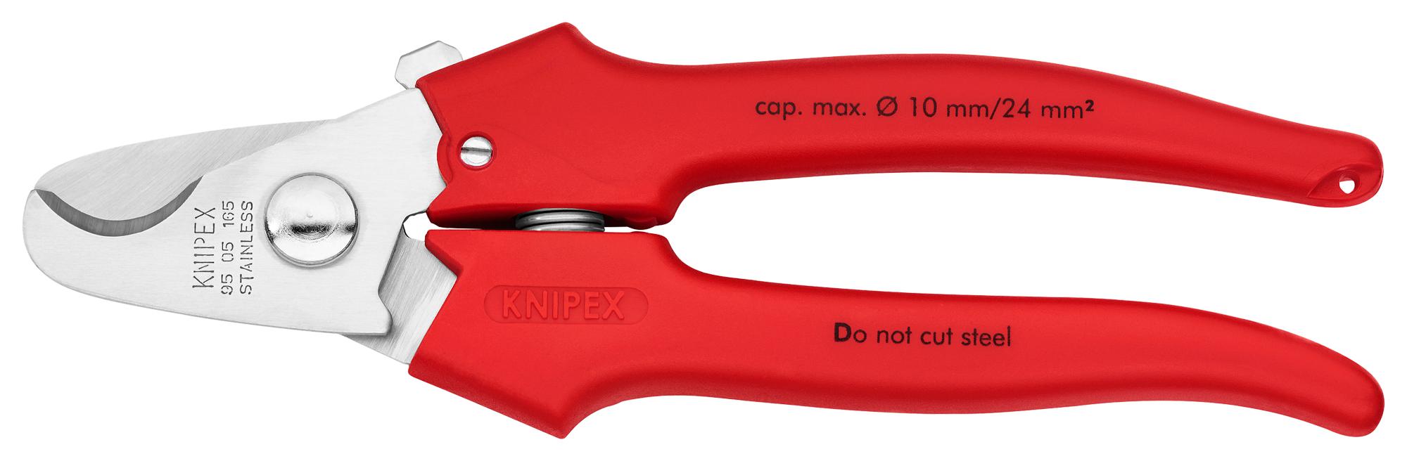 95 05 165 CUTTER, CABLE, 165MM KNIPEX