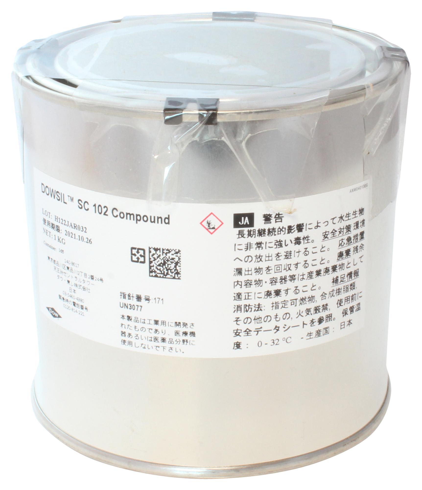 SC 102 SILICONE THERM.COMP. 1KG DOW