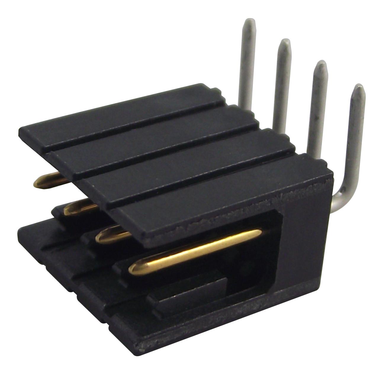 826468-4 HEADER, RIGHT ANGLE, 4WAY AMP - TE CONNECTIVITY