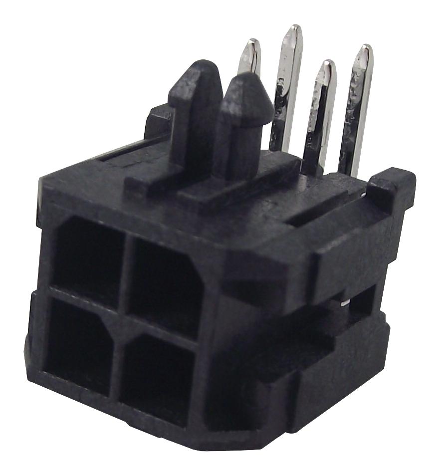 43045-0400 CONNECTOR, HEADER, 4POS, 2ROW, 3MM MOLEX