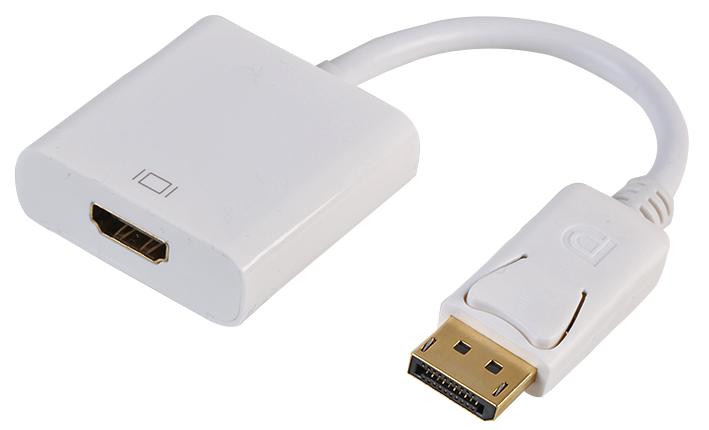 PSG04060 LEAD DP MALE TO HDMI FEMALE ADAPTER 0.2M PRO SIGNAL