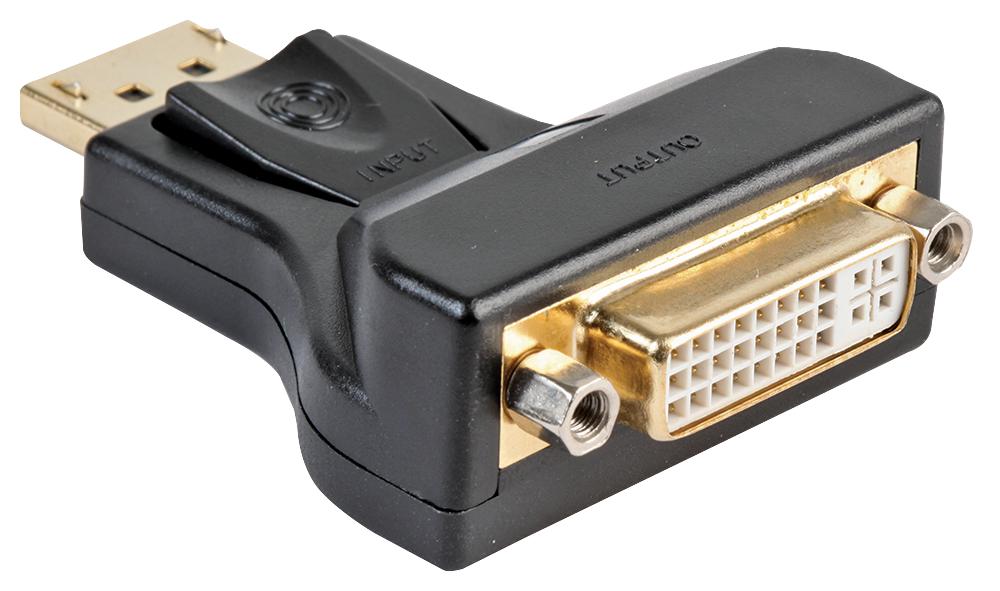 PSG04064 LEAD DP MALE TO DVI FEMALE ADAPTER PRO SIGNAL