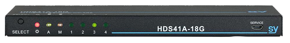 SY-HDS41A-18G 4K 18G HDMI 2.0 4X1 SWITCHER WITH ARC SY ELECTRONICS
