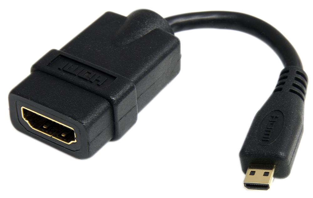 HDADFM5IN ADAPTER, HDMI TO MICRO HDMI, 5" CABLE STARTECH