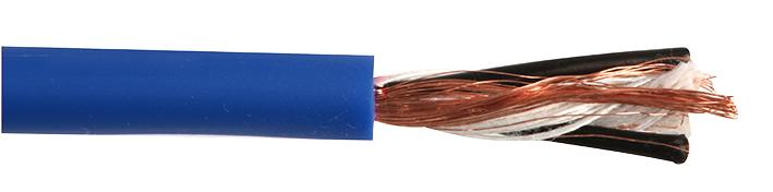 BMIC029BLUE MIC CABLE BALANCED 24AWG BLUE 100M PRO POWER