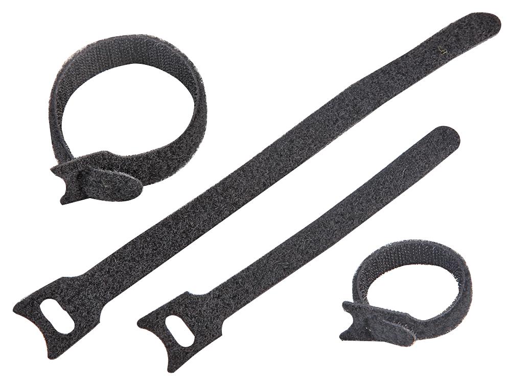 CBT13716 BLK CABLE TIES RELEASABLE, BLACK, 40 PACK PRO POWER
