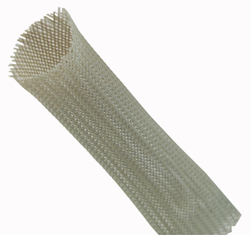 PET30/GRY EXPANDABLE BRAIDED SLEEVING GREY 25M PRO POWER