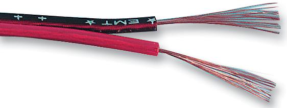 JY-1230-RB CABLE, FIG 8, 30/0.12MM, RED/BLK, 100M PRO POWER