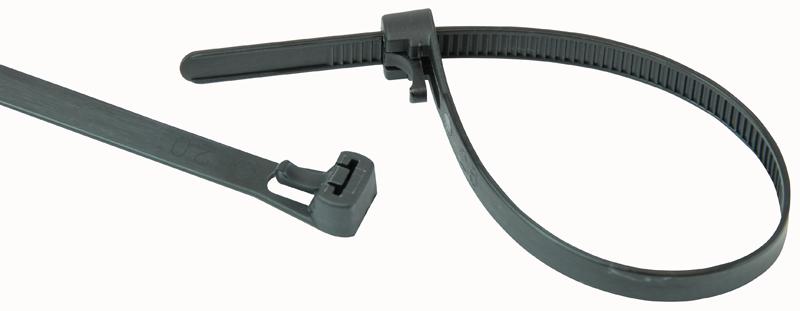 0315HV200 RELEASABLE CABLE TIES 200MM X 8.00MM PRO POWER