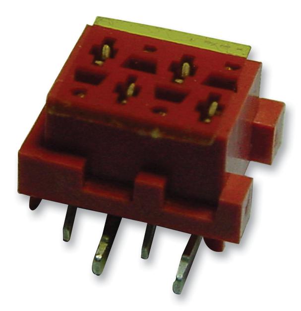 7-188275-4 CONNECTOR, RCPT, 4POS, 2ROW, 1.27MM AMP - TE CONNECTIVITY