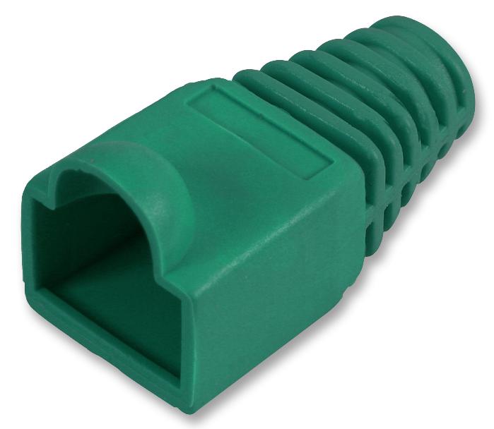 SH001 6 GREEN STRAIN RELIEF BOOT 6MM GREEN 10/PACK PRO POWER