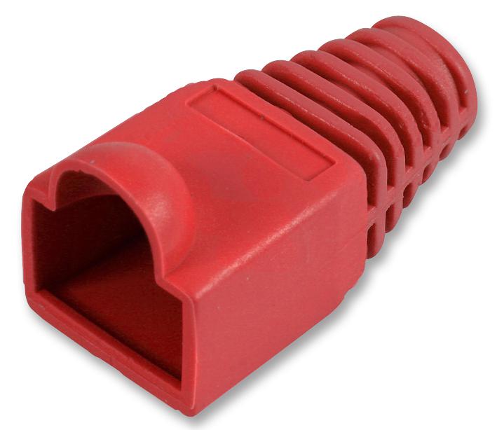SH001 6.5 RED STRAIN RELIEF BOOT 6.5MM RED 10/PK PRO POWER