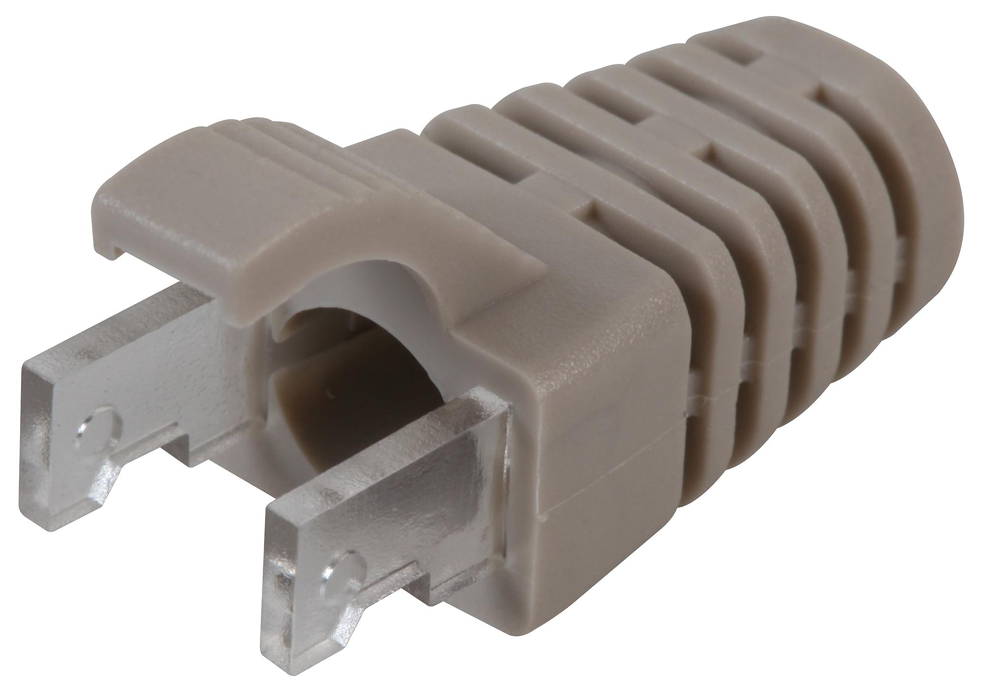 PS6GY#100 STRAIN RELIEF BOOT, PVC, RJ45 CONNECTOR SPEEDY RJ45