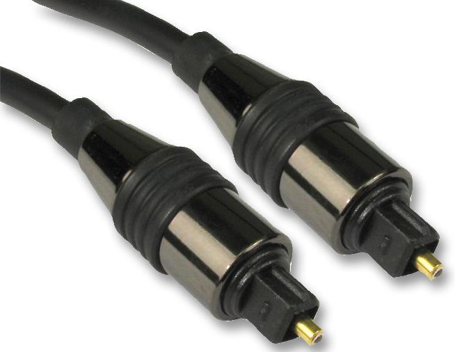 4OPT-100 CABLE ASSY, TOSLINK PLUG-PLUG, 500MM PRO SIGNAL