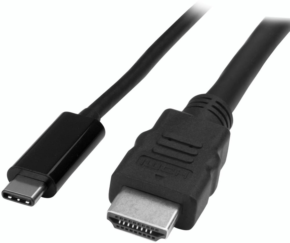 CDP2HDMM1MB USB-C - HDMI ADAPTER CABLE, 1M, 4K 30HZ STARTECH
