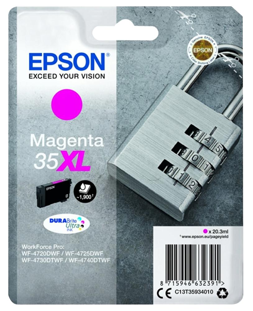 C13T35934010 INK CART, T3593, MAGENTA XL, EPSON EPSON