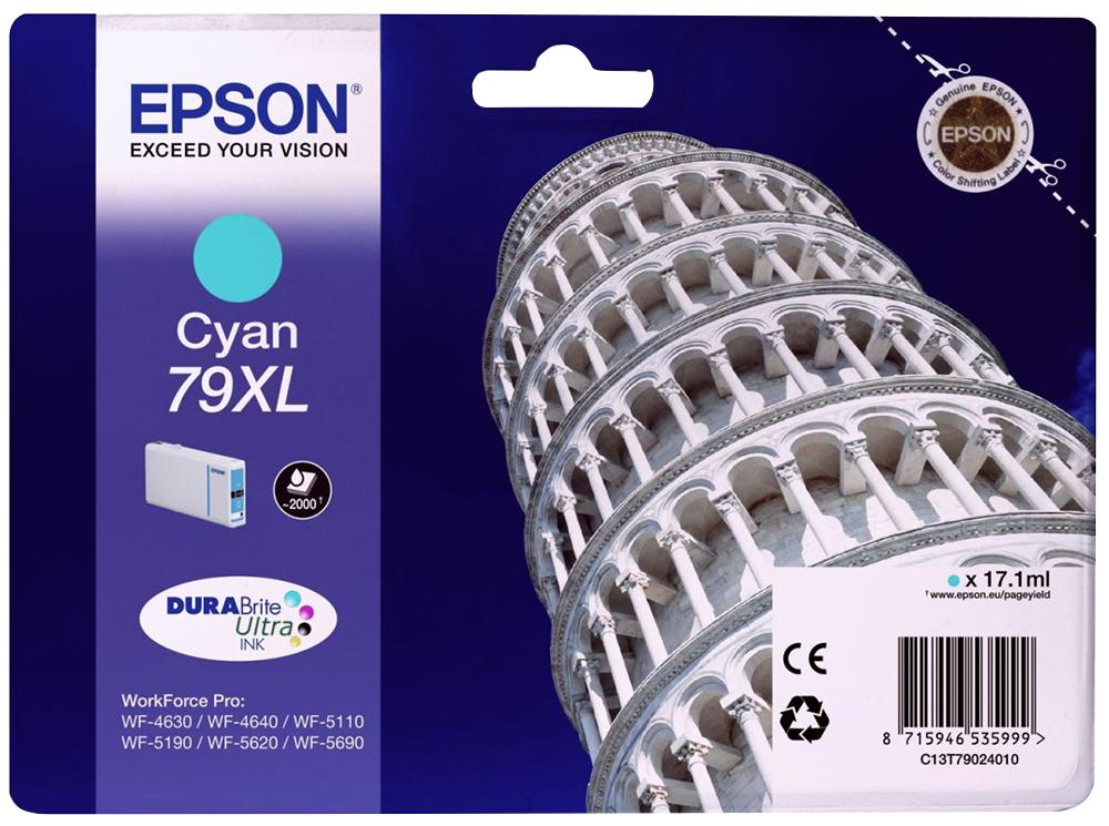 C13T79024010 INK CART, T7902, CYAN XL, EPSON EPSON