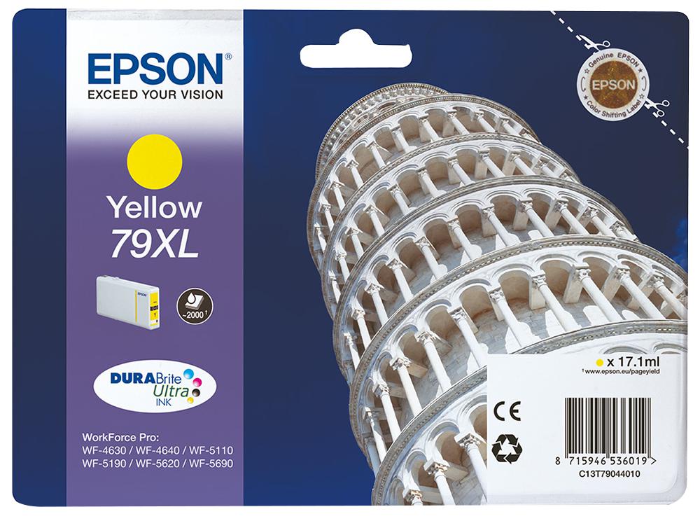 C13T79044010 INK CART, T7904, YELLOW XL, EPSON EPSON
