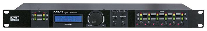 DCP-26 MK2 DIGITAL CROSS-OVER, 2IN 6OUT DAP AUDIO