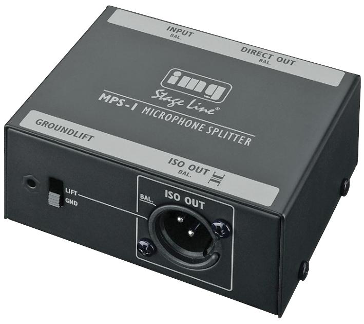 MPS-1 MICROPHONE SPLITTER BOX IMG STAGE LINE
