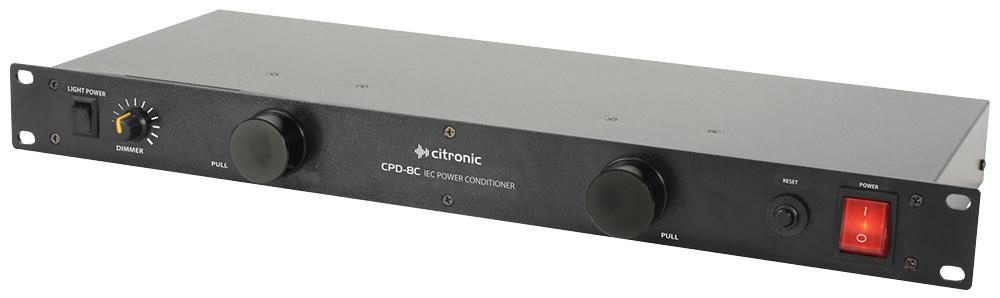 CPD-8C 19" 8-WAY IEC POWER CONDITIONER CITRONIC
