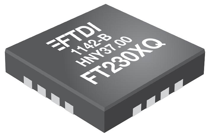 FT230XQ-R I/F, USB2.0 FS TO BASIC UART, 16QFN FTDI