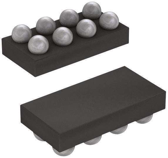 MAX19777AZA+T ADC, DUAL, SAR, 12BIT, 3MSPS, WLP-8 MAXIM INTEGRATED / ANALOG DEVICES