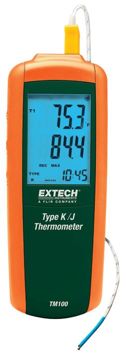 TM100 DIGITAL THERMOMETER EXTECH INSTRUMENTS