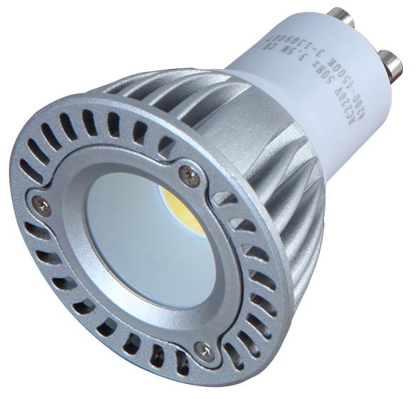 LMP-M16GU10W04-06B CW LED LAMP, GU10, COOL WHITE, 3.5W PRO ELEC