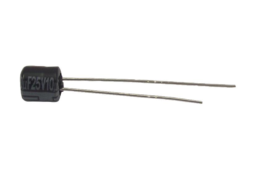 ECEA1AKS101 CAP, 100µF, 10V, 20% PANASONIC