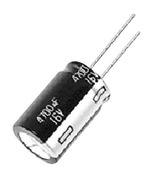 EEAFC1V120H CAP, 12UF, 35VDC, ALU ELEC, RADIAL PANASONIC