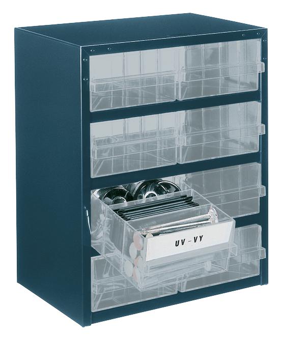 137584 STEEL CABINET 8.2, WITH 8 DRAWERS RAACO