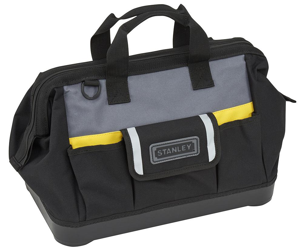 1-96-183 STANLEY 16" OPEN MOUTH TOOL BAG STANLEY